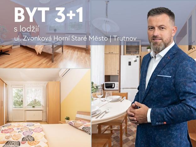 Prodej bytu 3+1, Trutnov, Zvonková, 73 m2