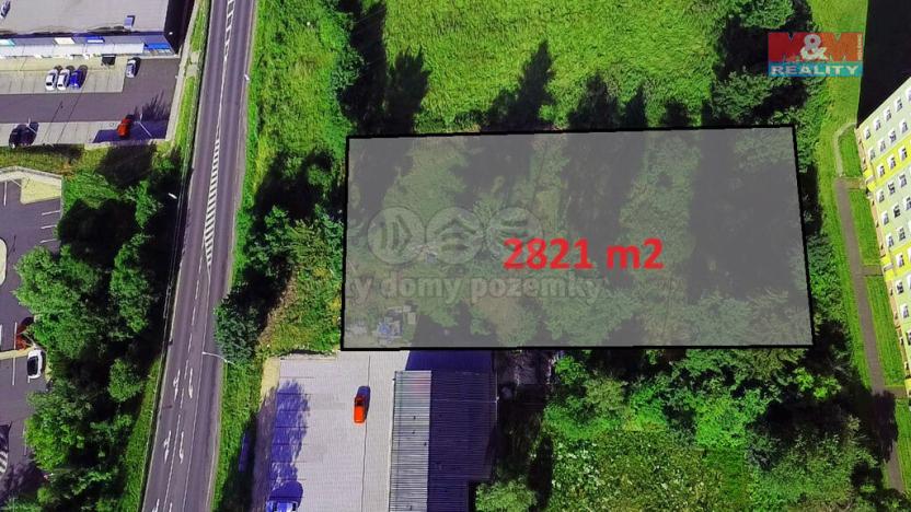 Pronájem komerčního pozemku, Sokolov, 2821 m2