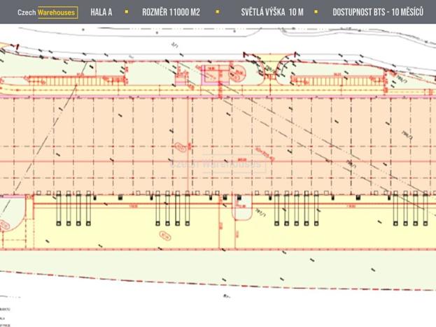 Pronájem skladu, Klášterec nad Ohří, 11000 m2