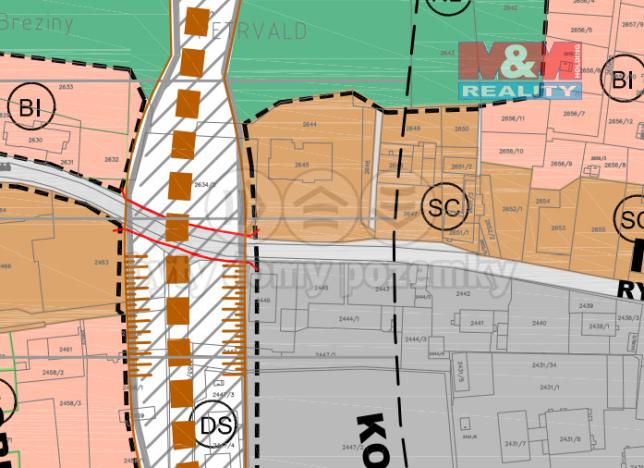 Prodej komerčního pozemku, Petřvald, 1859 m2