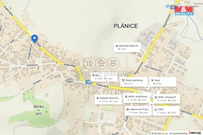 Pronájem skladu, Plánice, 295 m2