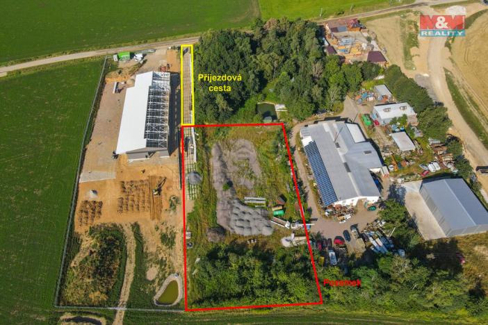 Pronájem pozemku pro komerční výstavbu, Litohlavy, 5000 m2