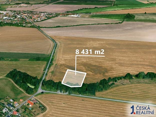 Prodej podílu zemědělské půdy, Kostomlátky, 527 m2