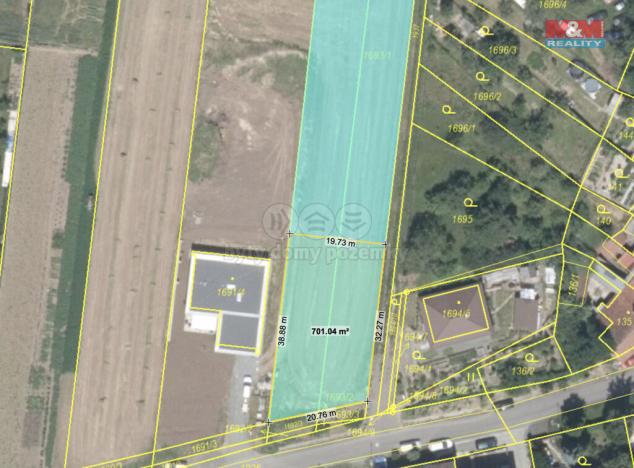 Prodej pozemku pro bydlení, Určice, 700 m2