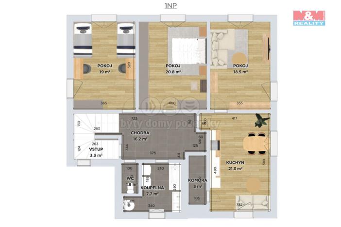 Prodej rodinného domu, Zásmuky - Doubravčany, 743 m2