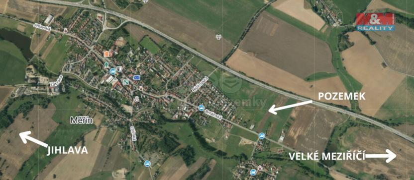 Prodej zemědělské půdy, Měřín, 10513 m2