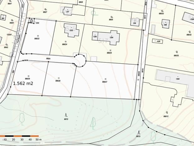 Prodej pozemku pro bydlení, Pyšely, Pod Oborou, 1562 m2