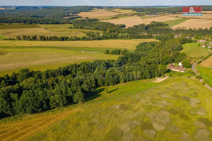Prodej trvalého travního porostu, Albrechtice nad Vltavou - Hladná, 6183 m2