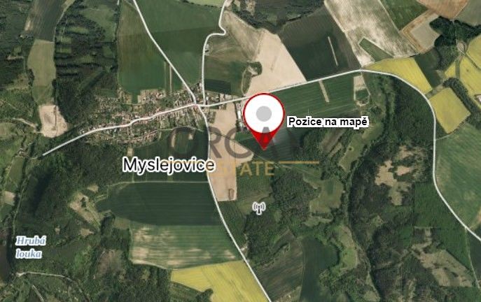 Prodej podílu zemědělské půdy, Myslejovice, 2042 m2