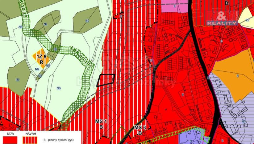 Prodej pozemku pro bydlení, Dubí - Mstišov, 1388 m2
