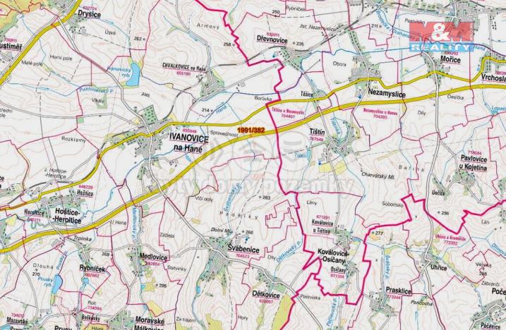 Prodej pozemku, Ivanovice na Hané, 317 m2