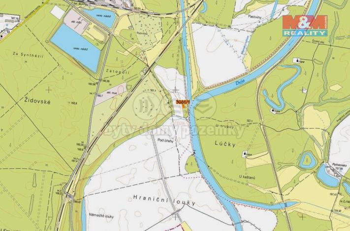 Prodej pozemku, Břeclav - Poštorná, 66 m2