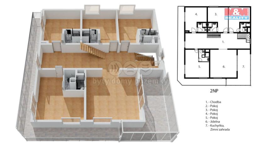 Prodej rodinného domu, Růžová, 495 m2