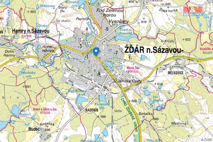 Pronájem obchodního prostoru, Žďár nad Sázavou - Žďár nad Sázavou 1, nám. Republiky, 500 m2