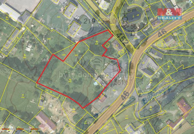 Prodej pozemku pro bydlení, Bílčice, 6434 m2