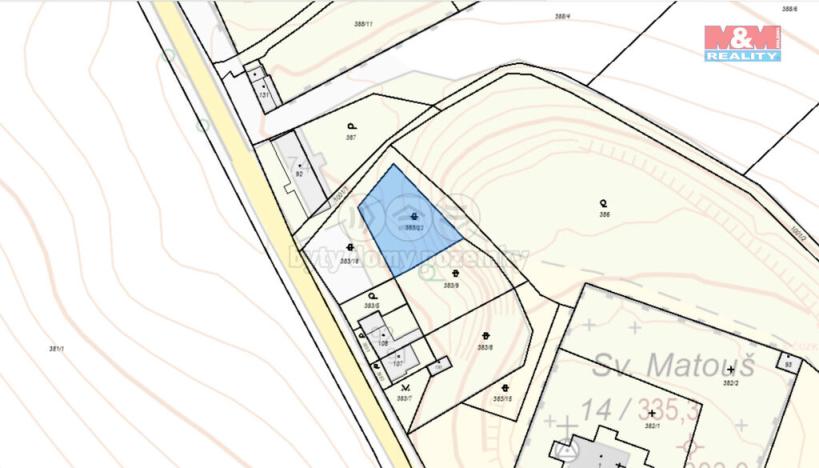 Prodej zahrady, Údlice - Přečaply, 620 m2