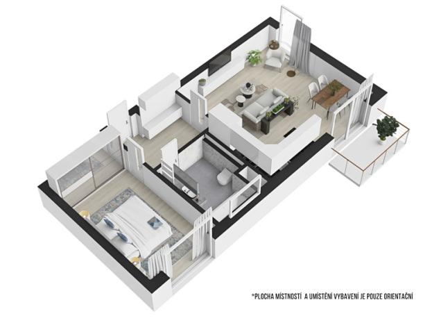 Prodej bytu 2+kk, Heřmanova Huť, U Pondu, 67 m2