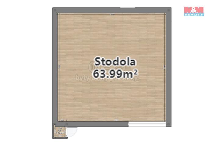 Prodej chalupy, Spálené Poříčí - Číčov, 92 m2