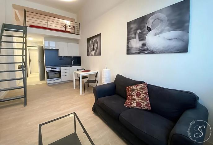 Pronájem bytu 1+kk, Praha - Vysočany, Poděbradská, 32 m2