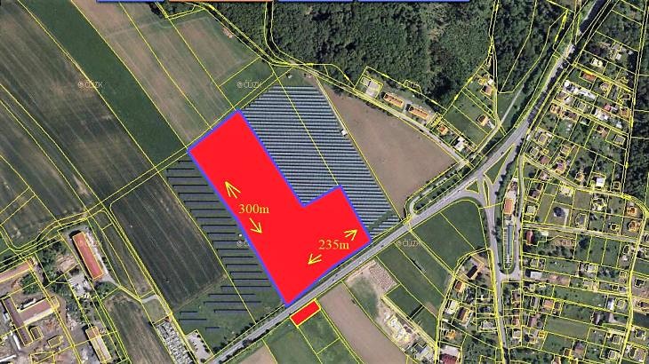 Prodej komerčního pozemku, Krmelín, U Paleska, 40417 m2