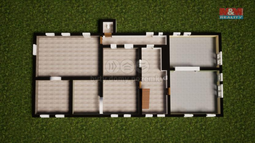 Prodej rodinného domu, Staré Křečany - Brtníky, 450 m2