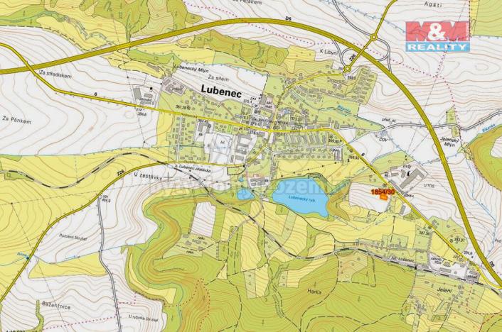 Prodej pozemku pro bydlení, Lubenec, 710 m2