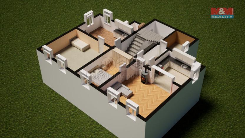 Prodej rodinného domu, Horní Police, 9. května, 276 m2