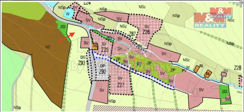 Prodej zahrady, Sedloňov, 2588 m2