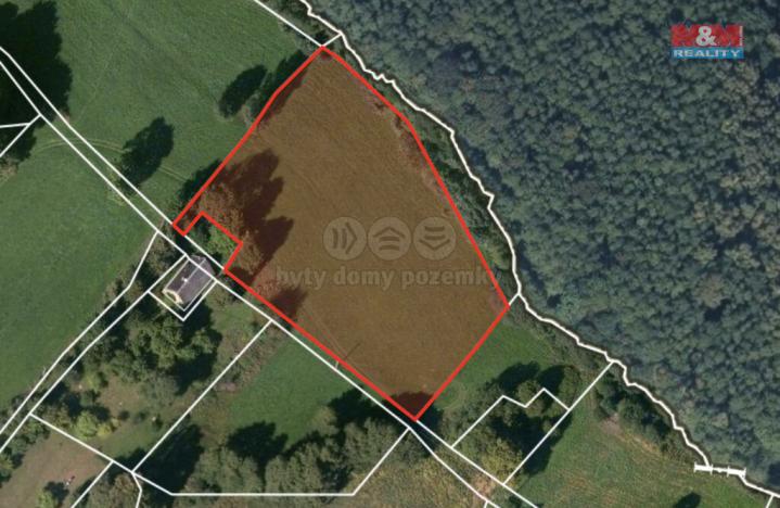 Prodej zahrady, Žacléř, Černá Voda, 4239 m2