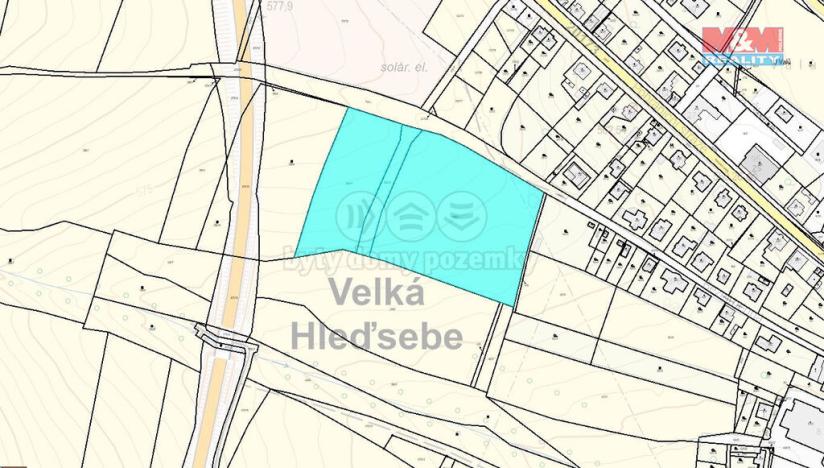 Prodej pozemku pro bydlení, Velká Hleďsebe, 19985 m2