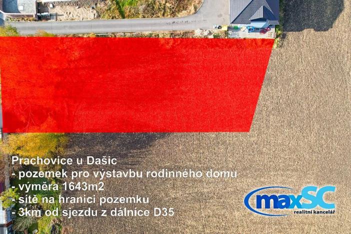 Prodej pozemku pro bydlení, Dašice, 1575 m2