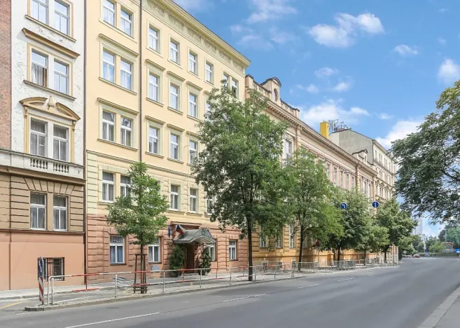 Prodej bytu 1+kk, Praha - Nové Město, Sokolská, 21 m2