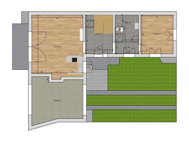 Prodej rodinného domu, Mochov, 324 m2