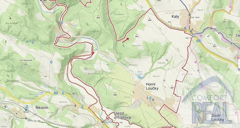 Prodej lesa, Horní Loučky, 7691 m2