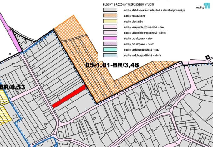 Prodej pozemku pro bydlení, Přerov, 900 m2