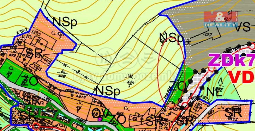 Prodej zahrady, Vidochov - Stupná, 949 m2