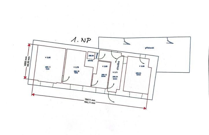 Prodej rodinného domu, Plumlov, 173 m2
