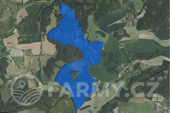 Prodej lesa, Krásná Hora nad Vltavou, 1087255 m2