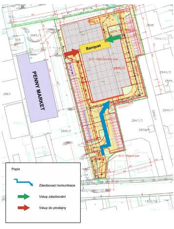 Pronájem obchodního prostoru, Holešov, Palackého, 178 m2