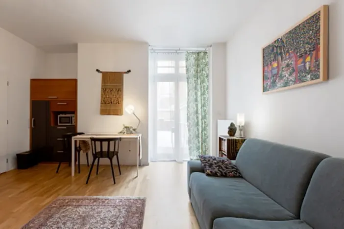 Pronájem bytu 1+kk, Praha - Bubeneč, Národní obrany, 32 m2