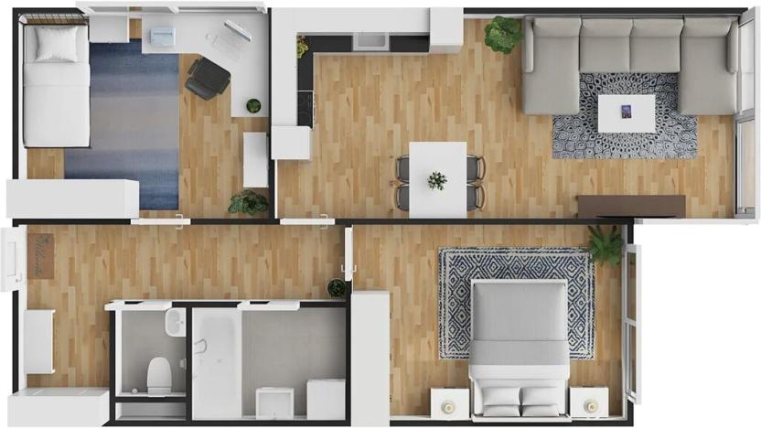 Prodej bytu 3+kk, Čebín, 106 m2