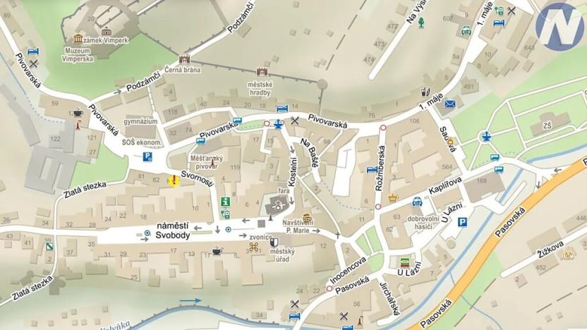 Prodej činžovního domu, Vimperk, Svornosti, 300 m2