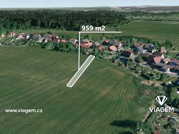 Prodej podílu pole, České Velenice, 479 m2