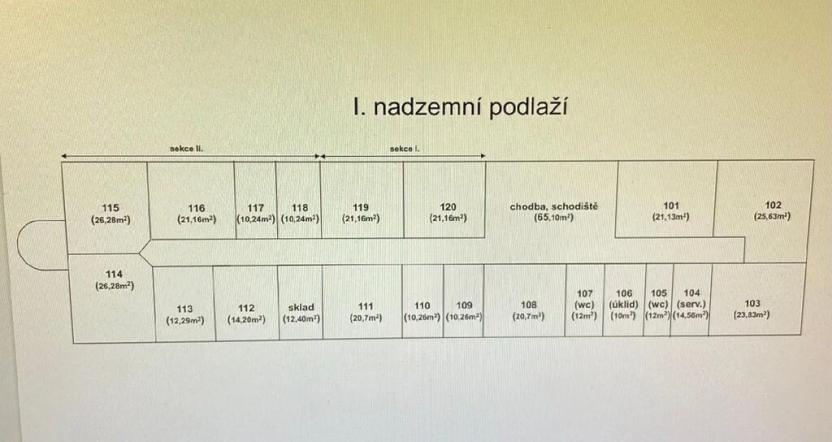 Pronájem kanceláře, Pardubice, Fáblovka, 216 m2