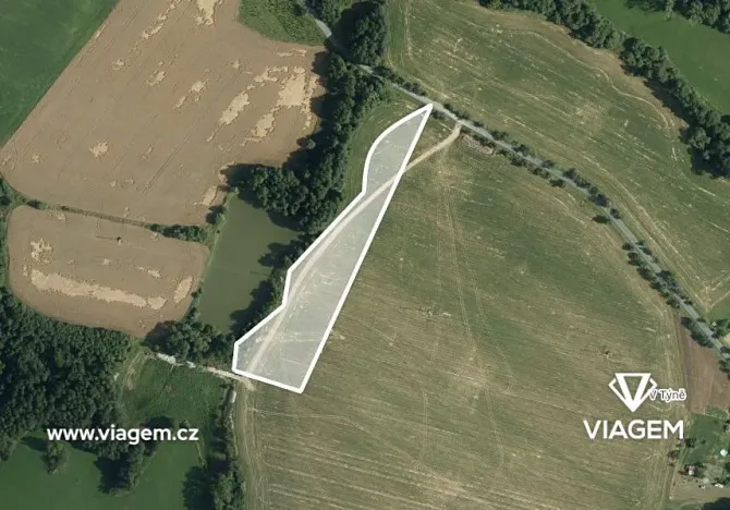 Prodej podílu pole, Vrbatův Kostelec, 702 m2