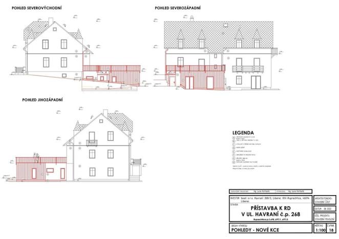 Prodej rodinného domu, Liberec, Havraní, 76 m2