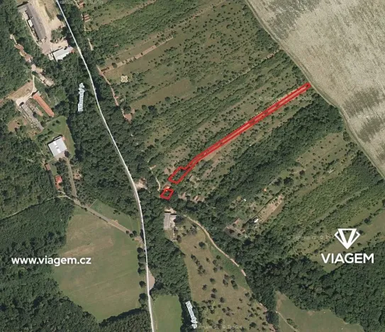 Prodej podílu zahrady, Veletiny, 280 m2