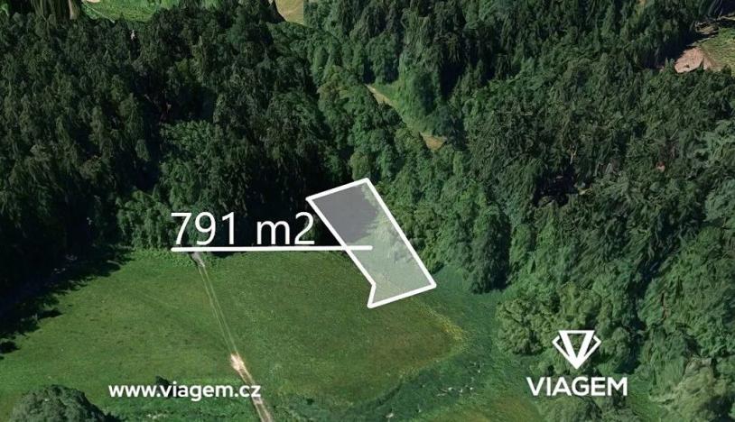 Prodej podílu zahrady, Roztoky u Semil, 263 m2