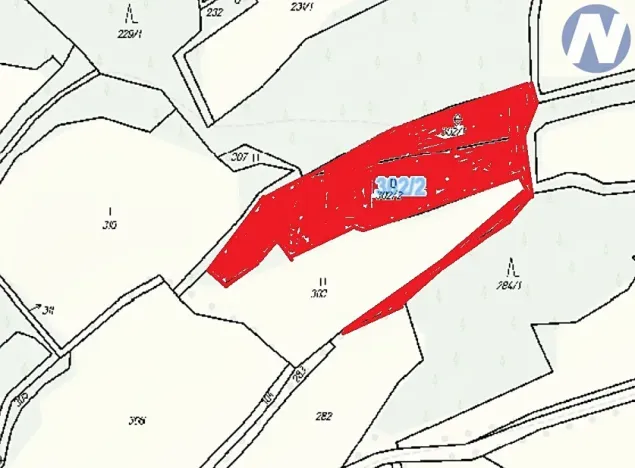 Prodej louky, Vlachovo Březí, 5130 m2