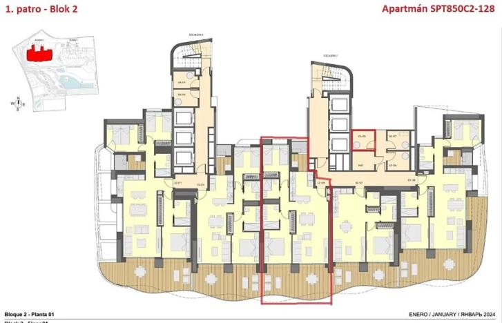Prodej bytu 3+kk, Benidorm, Španělsko, 69 m2